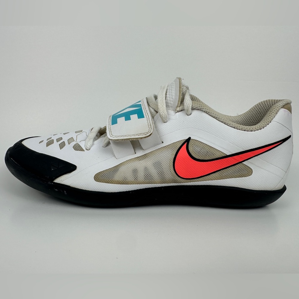 NIKE Zoom Rival SD 2 Track White Flash Crimson Shoes Men’s 6.5 - Picture 8 of 11